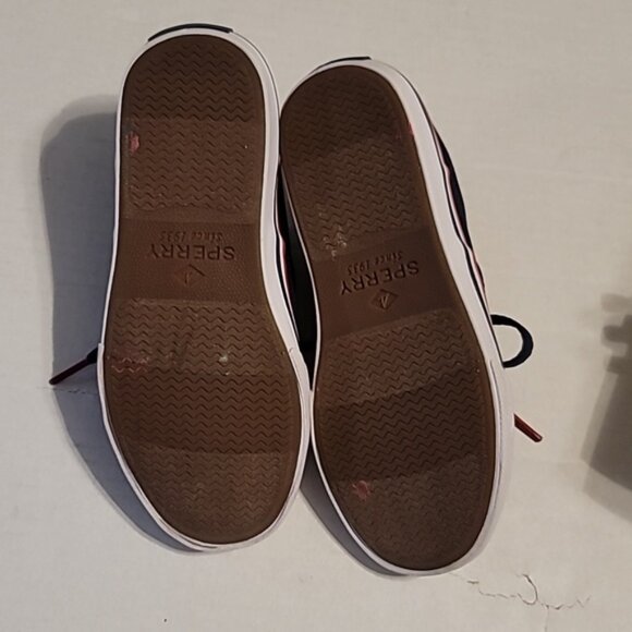 Sperry Boys Striper II Canvas Sneakers Size 13 - Picture 9 of 9